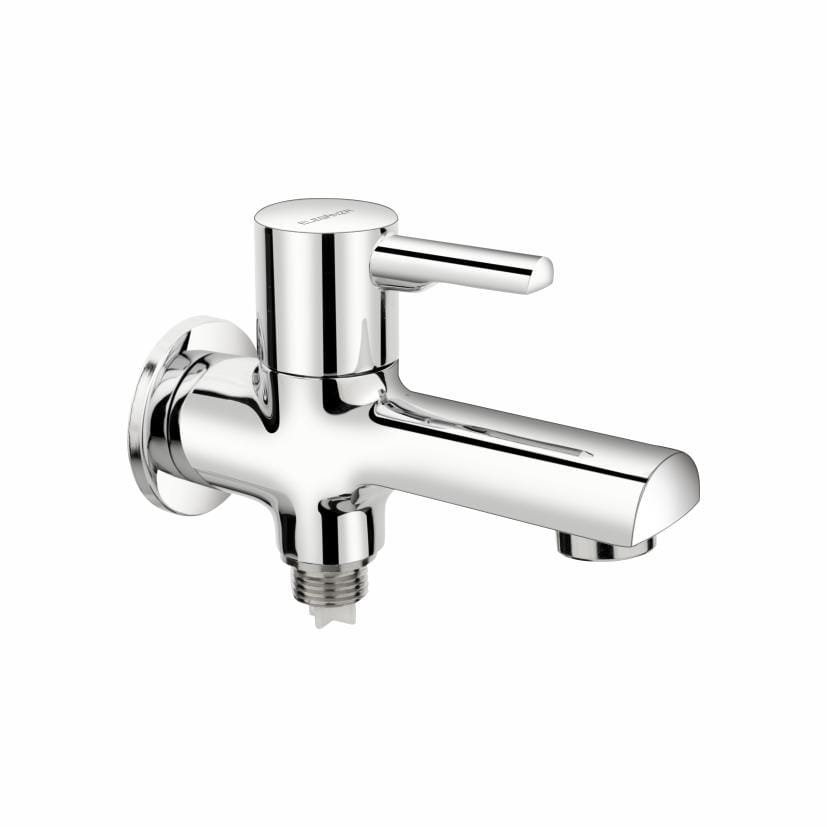2 Way Bib Cock New With Wall Flange (304)