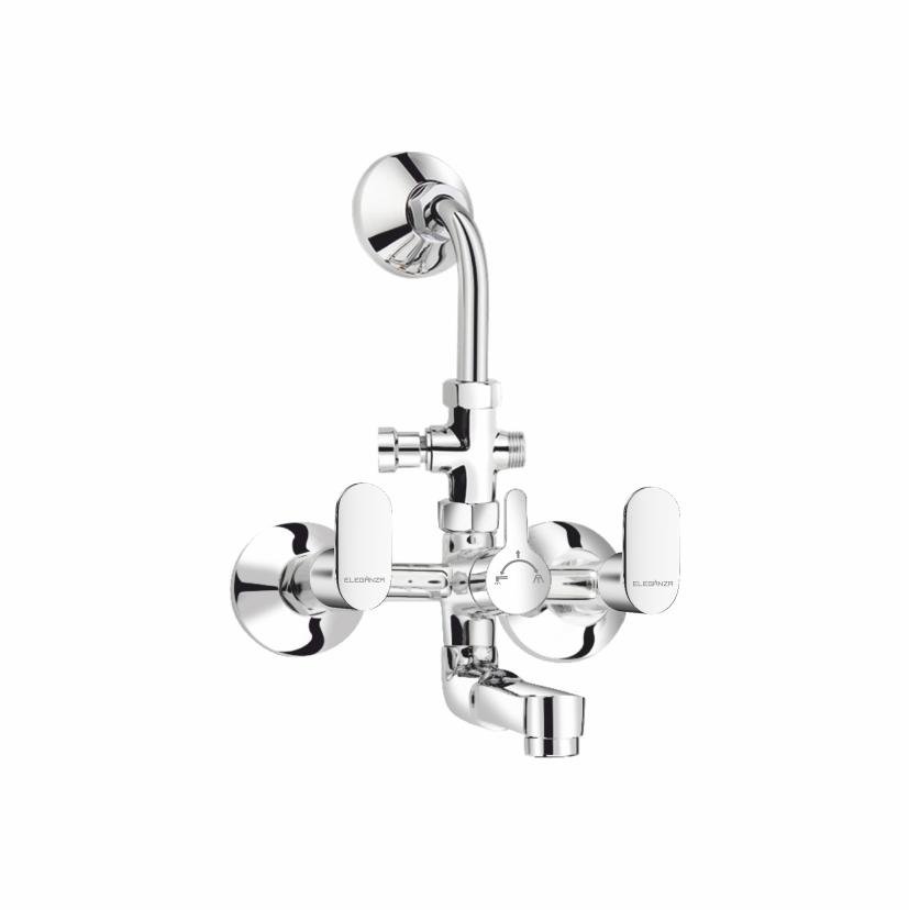 Wall Mixer 3 In 1 With L Bend (Smooth Operating)