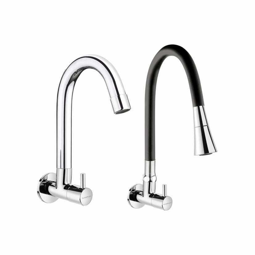 Sink Cock With Wall Flange (304)