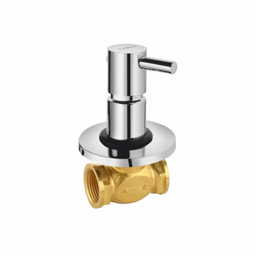Flush Cock with Flange (304) - 25 MM
