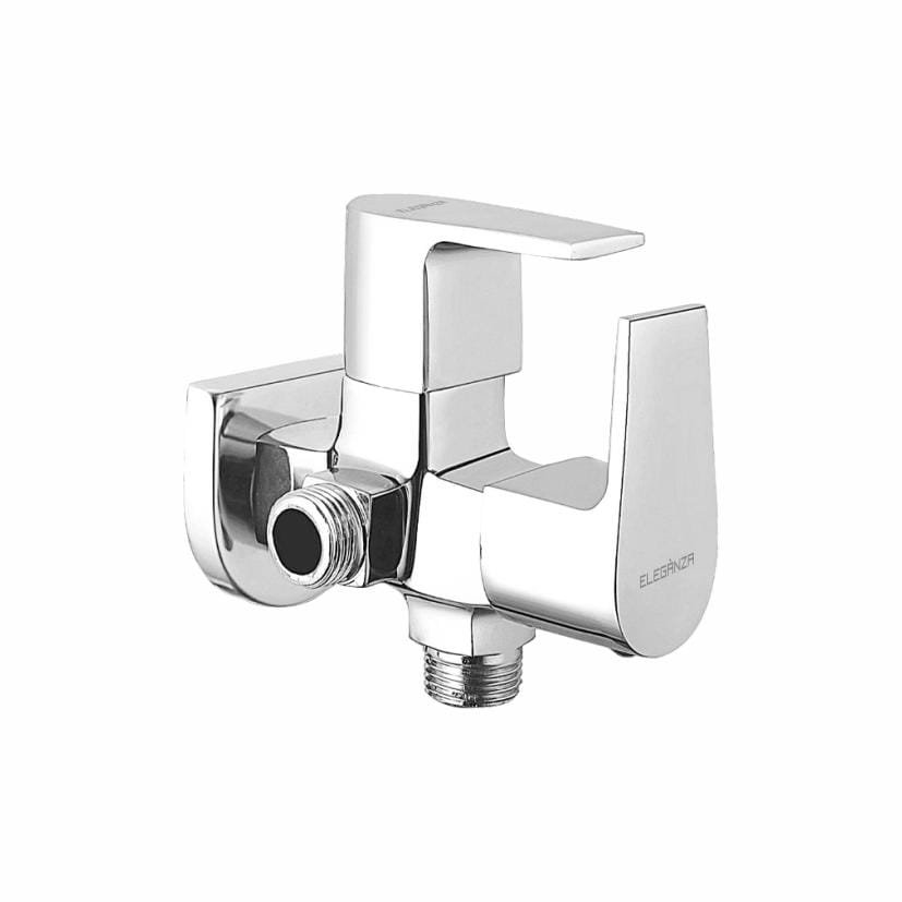 2 Way Angle Cock With Wall Flange (304)