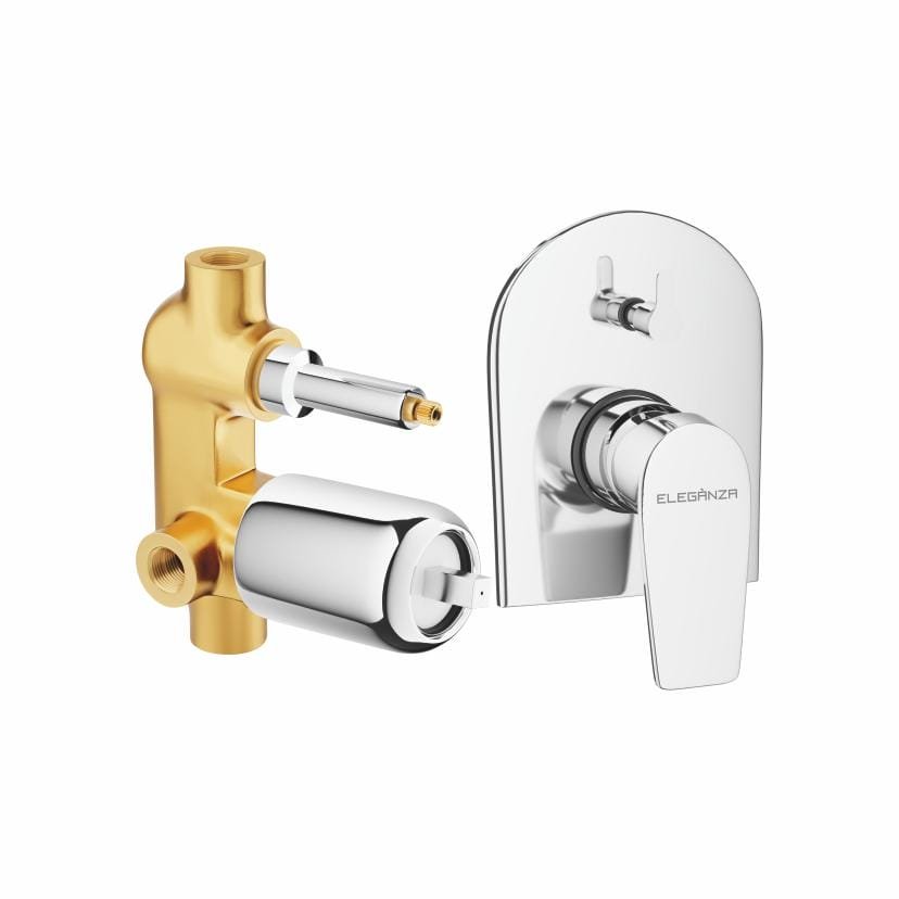 45 MM High-Flow Single Lever 4 Way Diverter