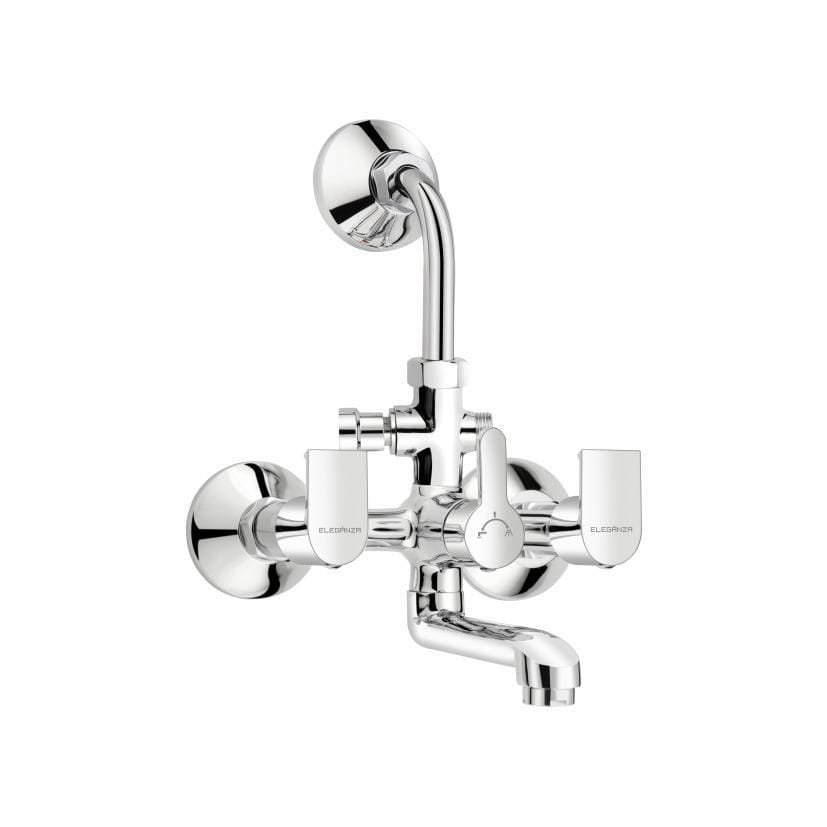 Wall Mixer 3 In 1 With L Bend (Smooth Operating)