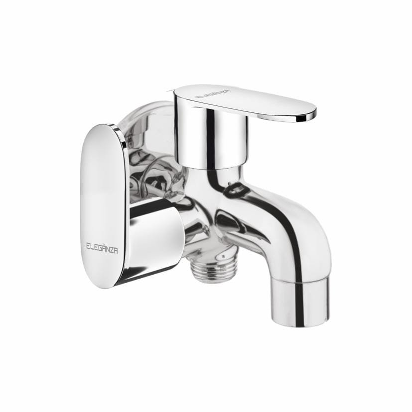 2 Way Bib Cock New With Wall Flange (304)