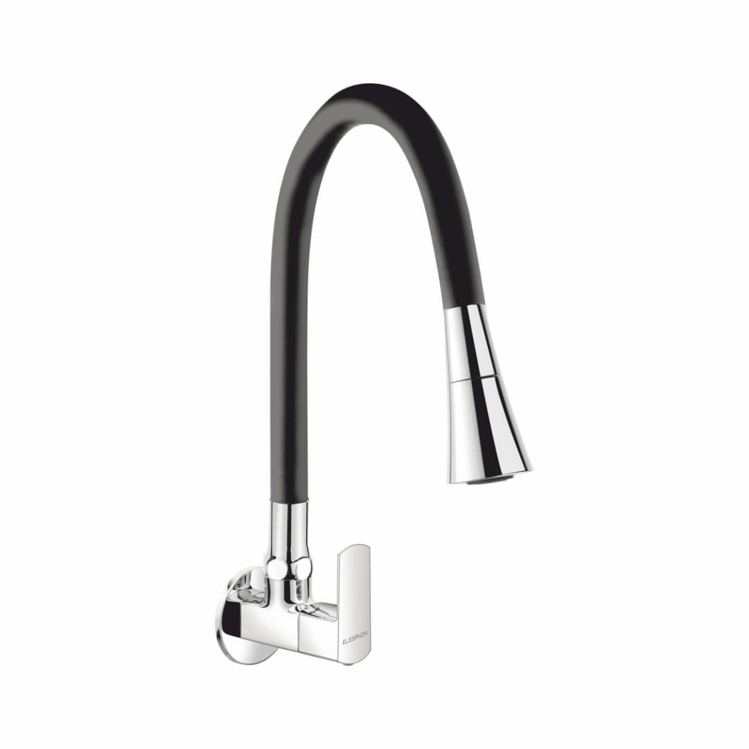 Flexible Sink Cock With Wall Flange (304)