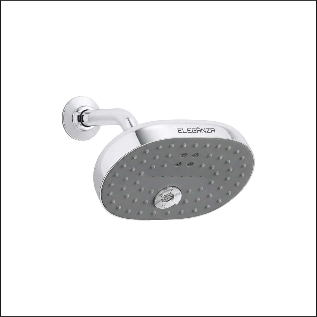Crescent Abs Multifunction Overhead Shower