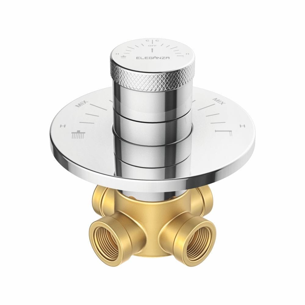 Progressive Concealed Divertor Mixer