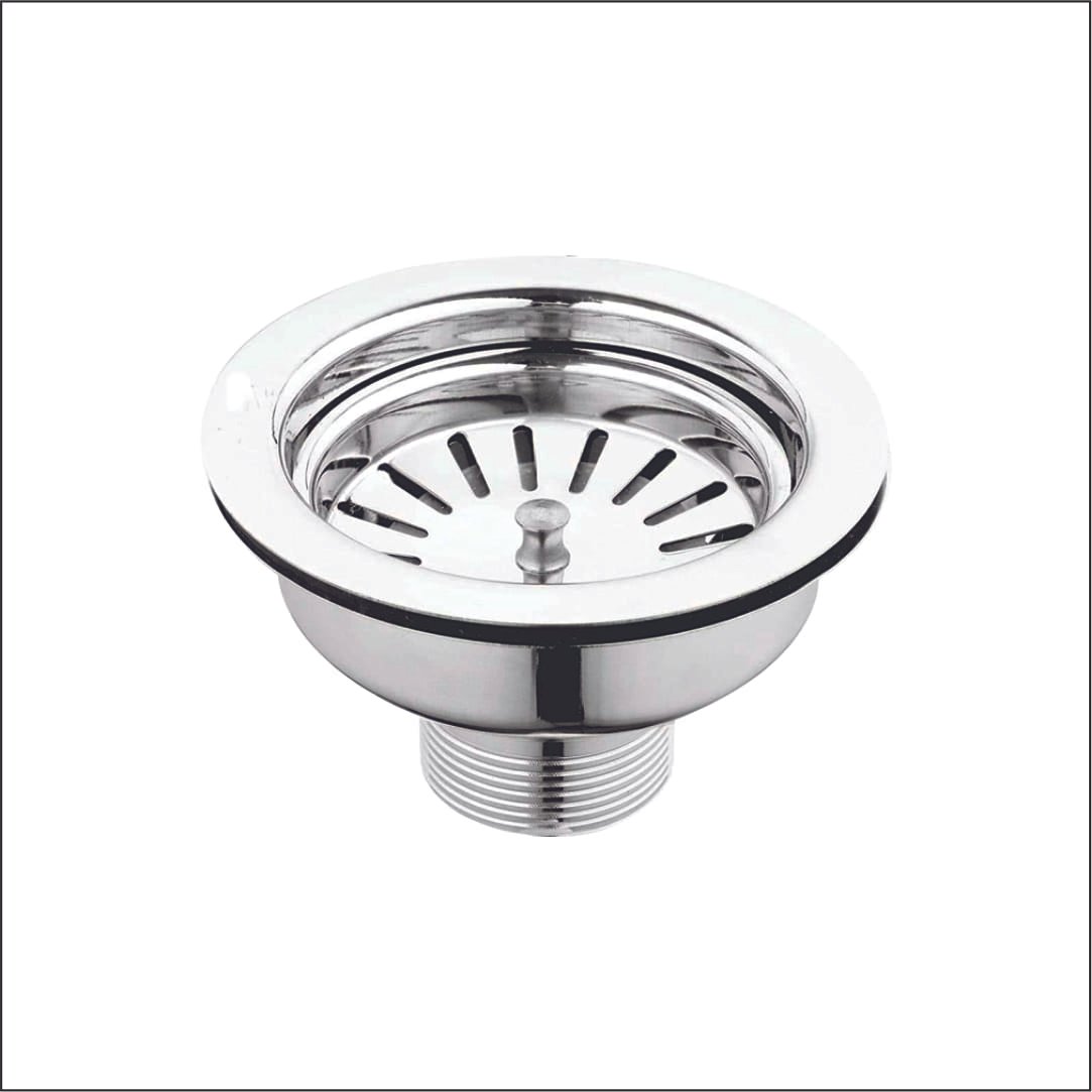 SS Sink Waste Coupling Heavy, 4"