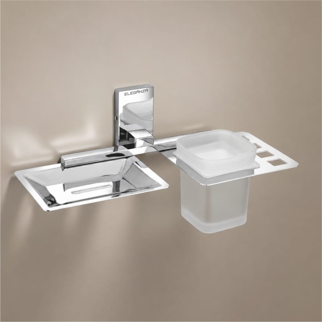 Soap Dish with Tumbler Holder